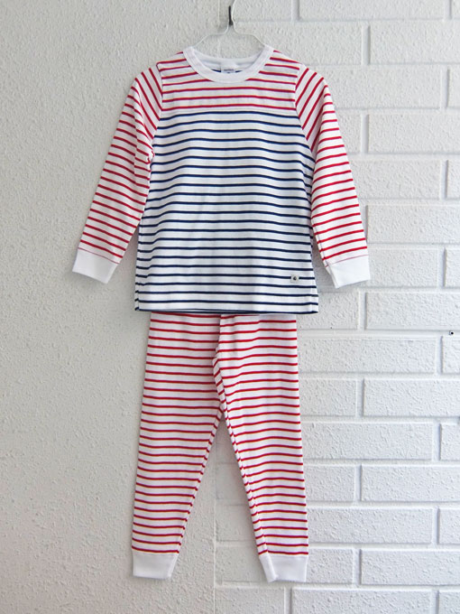 プチバトー Petit Bateau プチマリニエール長袖パジャマ Otti オッティ パリやイタリア ベルギーのインポート子供服 インポートセレクトショップ